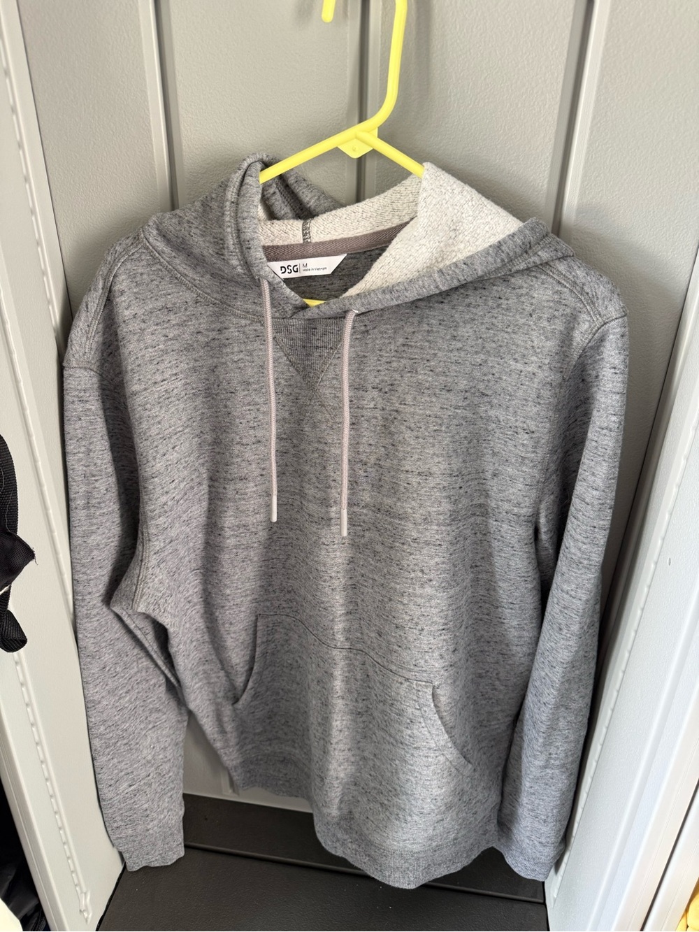 DSG Heather Gray Men's Hooded Pullover